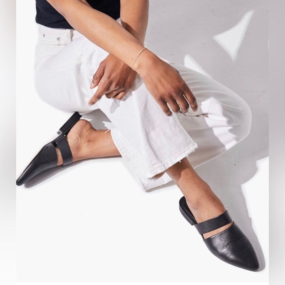 Able Joselyn Mules black leather